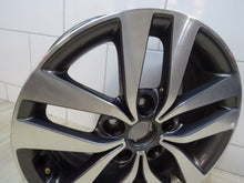 Load image into Gallery viewer, 1x Alufelge 16 Zoll 6.5" 5x114.3 53ET Glanz Schwarz 52910-64200 Hyundai I30 FEL7805127505xf