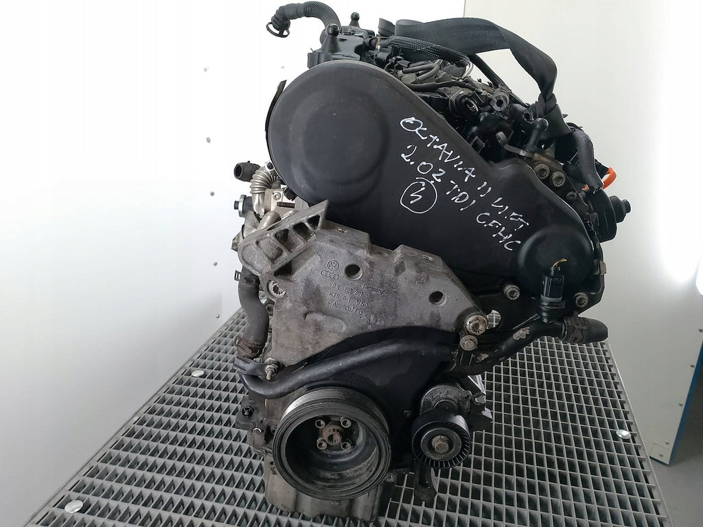 Motor Skoda VW Octavia II CFHC 2.0 TDI 140PS 103kW 2008 Diesel Engine Unkomplett