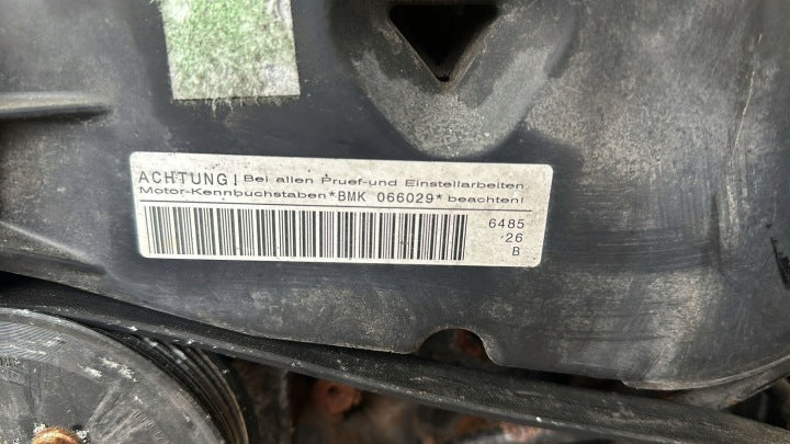 Motor Audi A6 C6 BMK 3.0 TDI 225PS 165kW 219TKm Diesel Engine Unkomplett MOT2803731868tq