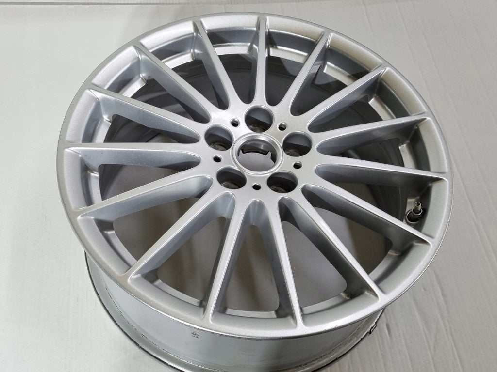1x Alufelge 18 Zoll 7.5" 5x108 45ET Glanz Silber HK83-1007-AA Jaguar Rim Wheel