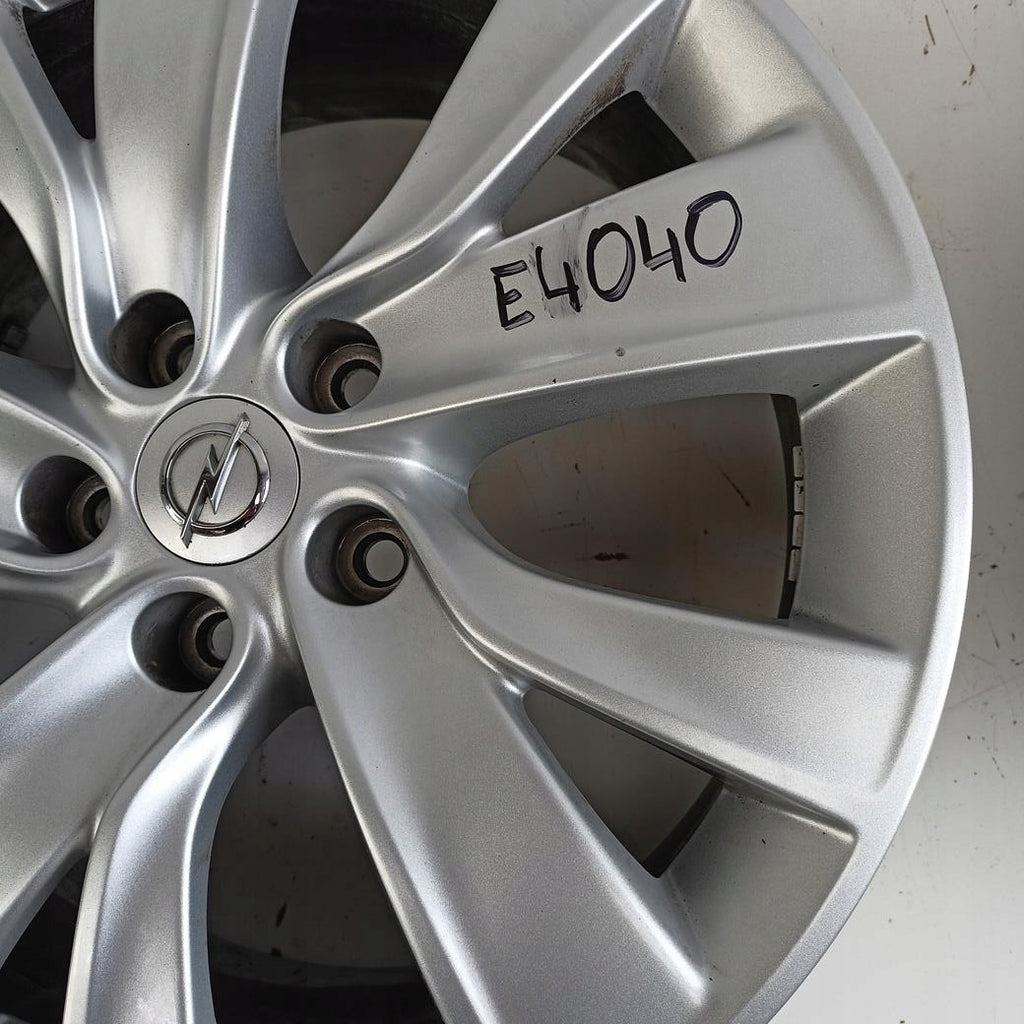 1x Alufelge 18 Zoll 7.5" 5x115 41ET Glanz Silber OP080K1 Opel Insignia Rim Wheel FEL5782794910ms
