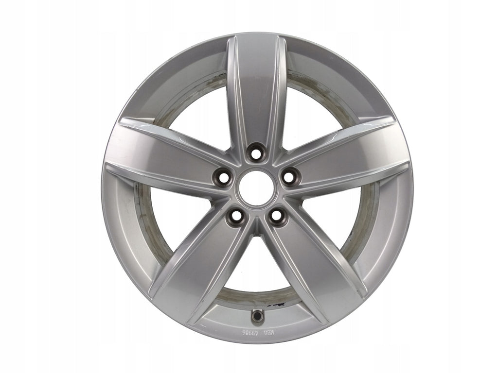 1x Alufelge 17 Zoll 6.5" 5x112 38ET Glanz Silber 5NA071497 VW Tiguan Rim Wheel