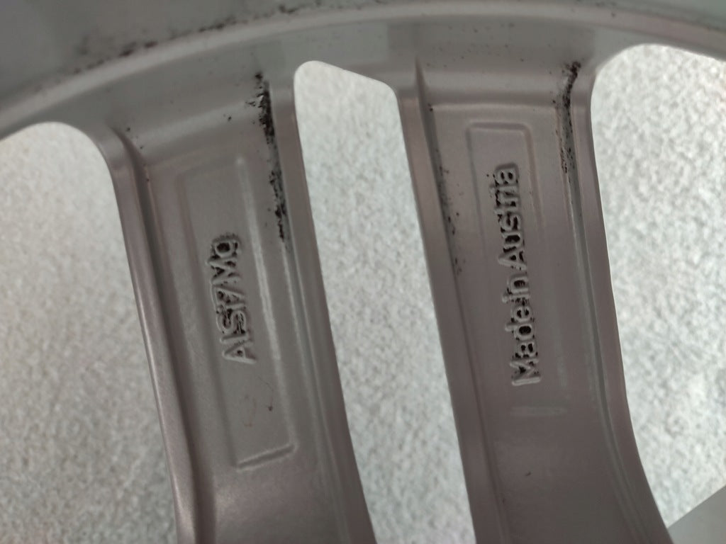 1x Alufelge 17 Zoll 7.5" 5x112 38ET Glanz Silber 8W0601025E Audi A4 B9 Rim Wheel FEL9302511289cb