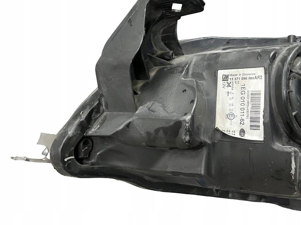 Frontscheinwerfer Opel Astra J 1EG01001162 Rechts Scheinwerfer Headlight SCH1198259993vd