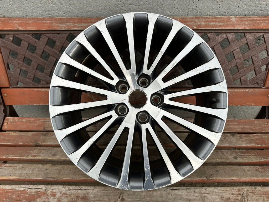 1x Alufelge 18 Zoll 7.5" 5x112 46ET Glanz Graphit 3T061025QA Mg Superb Iii FEL8694093755cj