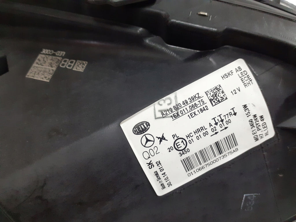 Frontscheinwerfer Mercedes-Benz A2128204939 LED Links Scheinwerfer Headlight SCH2798700493wl