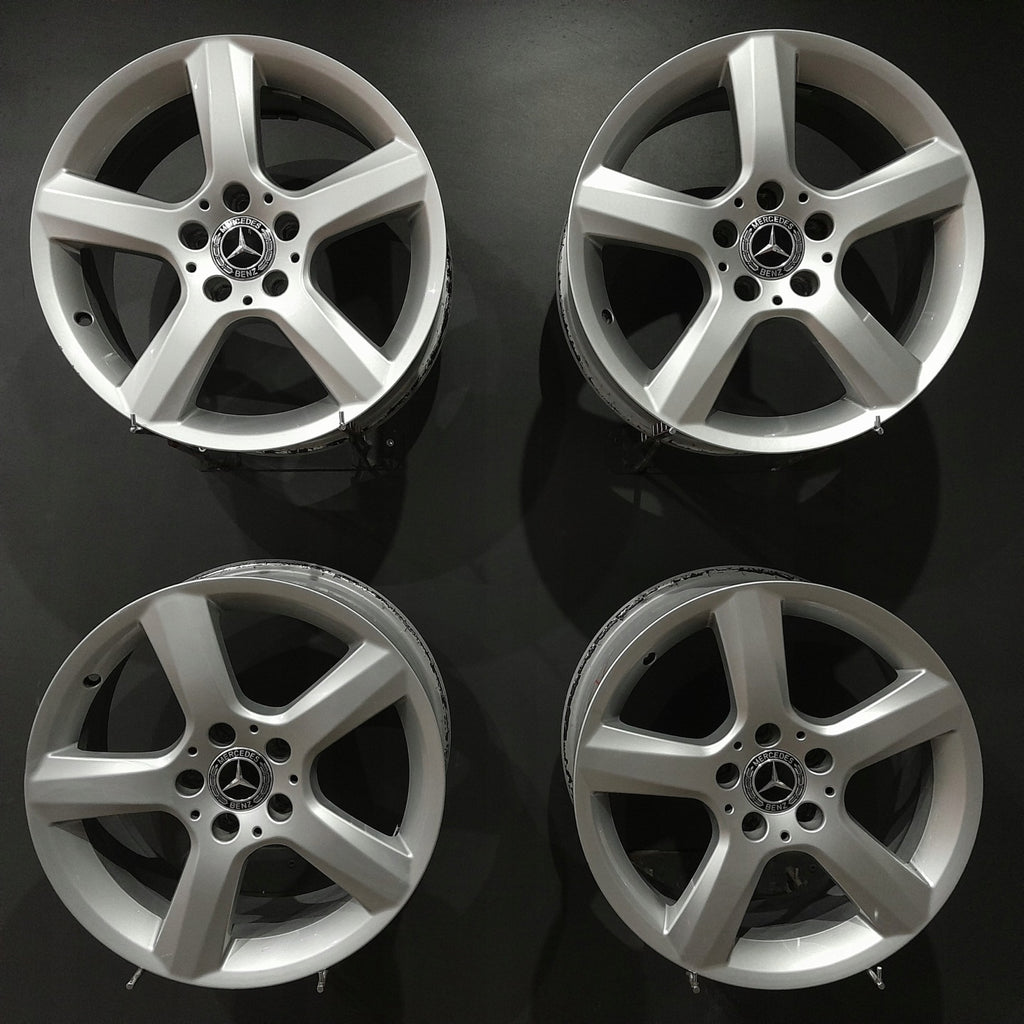4x Alufelge 17 Zoll 7.5" 5x112 42ET Silber A1724013602 Mercedes-Benz Slk R172 FEL3829304190pj