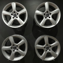 Load image into Gallery viewer, 4x Alufelge 17 Zoll 7.5" 5x112 42ET Silber A1724013602 Mercedes-Benz Slk R172 FEL3829304190pj