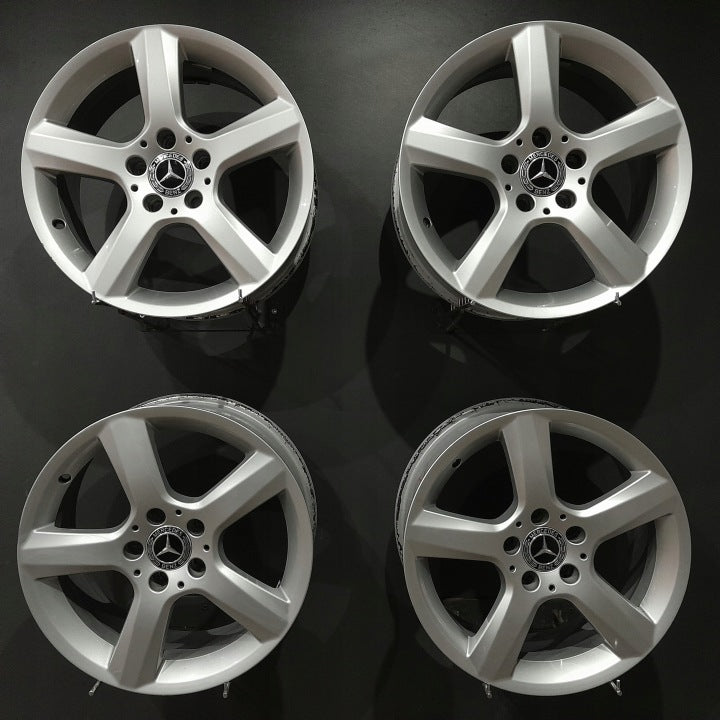 4x Alufelge 17 Zoll 7.5" 5x112 42ET Silber A1724013602 Mercedes-Benz Slk R172 FEL3829304190pj