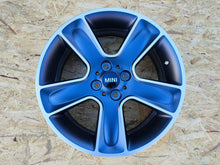 Load image into Gallery viewer, 1x Alufelge 17 Zoll 7.0" 4x100 48ET Matt Schwarz 6784124 Mini R56 Rim Wheel FEL7767401531sy