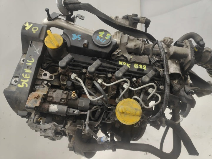 Motor Renault Scenic K9K832 1.5 DCI 106PS 78kW Diesel Engine Komplett MOT1016165976zf