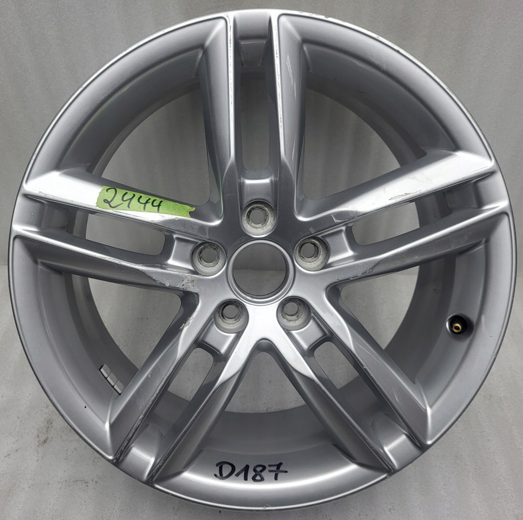 1x Alufelge 18 Zoll 7.0" 5x112 43ET Glanz Silber 8U0601025AA Audi Q3 Rim Wheel FEL8947898314fz