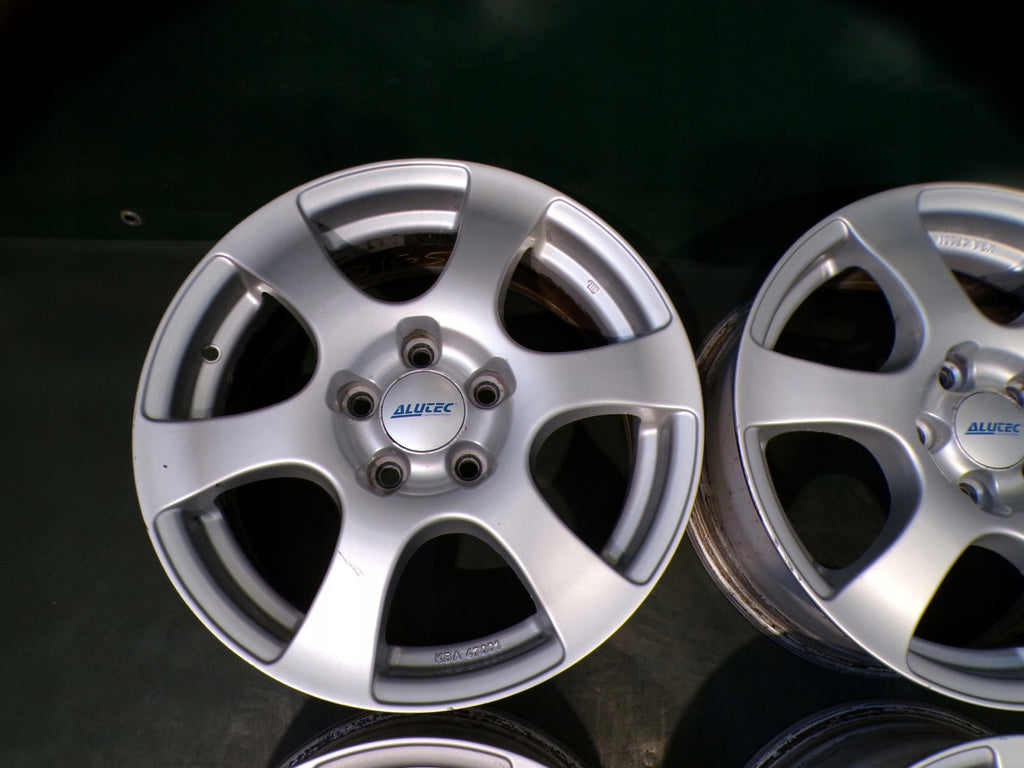 4x Alufelge 16 Zoll 6.5" 5x108 50ET Silber KBA47001 Rim Wheel FEL8265634896xi