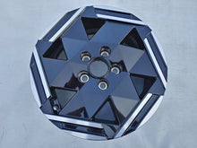 Load image into Gallery viewer, 1x Alufelge 16 Zoll 6.5&quot; 5x114.3 40ET Glanz Schwarz R32665 Nissan Leaf Rim Wheel
