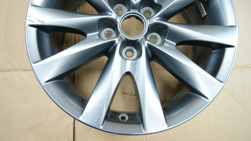 1x Alufelge 17 Zoll 7.5" 5x114.3 50ET Glanz Grau 9965167570 Mazda I Rim Wheel FEL7801365863wn