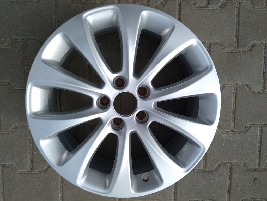 1x Alufelge 17 Zoll 7.0" 5x110 35ET Glanz Silber OP056 Opel Zafira Rim Wheel FEL8223503255gq