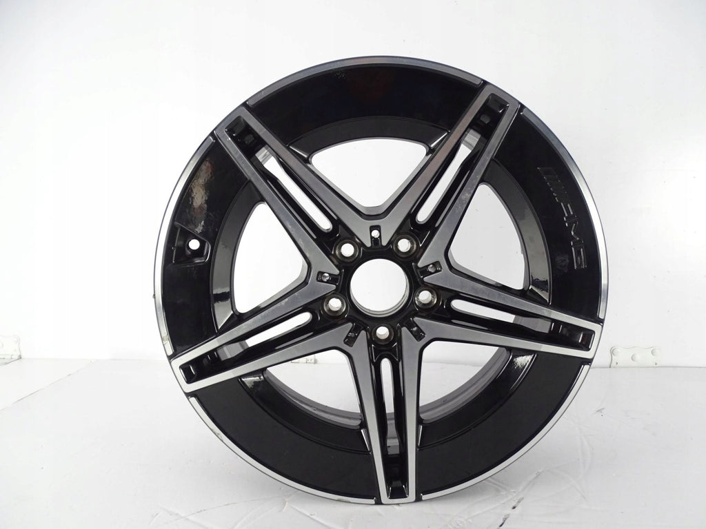 1x Alufelge 18 Zoll 7.5" 5x112 40ET Glanz Schwarz A2064017600 Mercedes-Benz W206 FEL5673453609xf