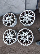 Laden Sie das Bild in den Galerie-Viewer, 4x Alufelge 15 Zoll 6.5" 5x114.3 45ET KBA48018 Suzuki Swift I Rim Wheel FEL8146555178jr