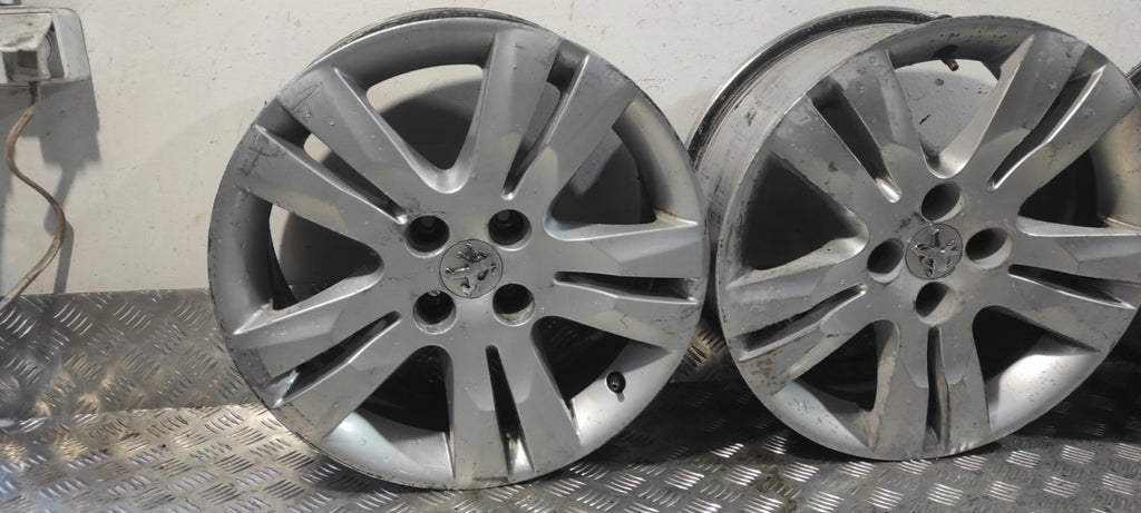 4x Alufelge 17 Zoll 7.0" 4x108 29ET Glanz Silber 9685737280 Peugeot 508 I FEL1670237903ks