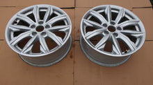 Load image into Gallery viewer, 1x Alufelge 17 Zoll 7.0&quot; 5x112 34ET Glanz Silber 80A601025 Audi Rim Wheel