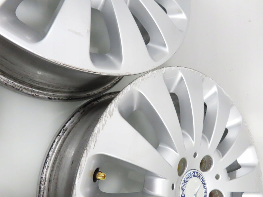 4x Alufelge 16 Zoll 7.0" 5x112 43ET Silber A2044010602 Mercedes-Benz W204 FEL5844902088xn