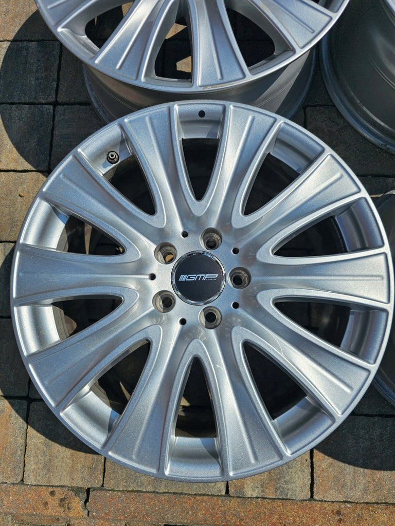 4x Alufelge 18 Zoll 8.0" 5x112 41ET Glanz Silber A2224010902 Mercedes-Benz FEL2851611445cg