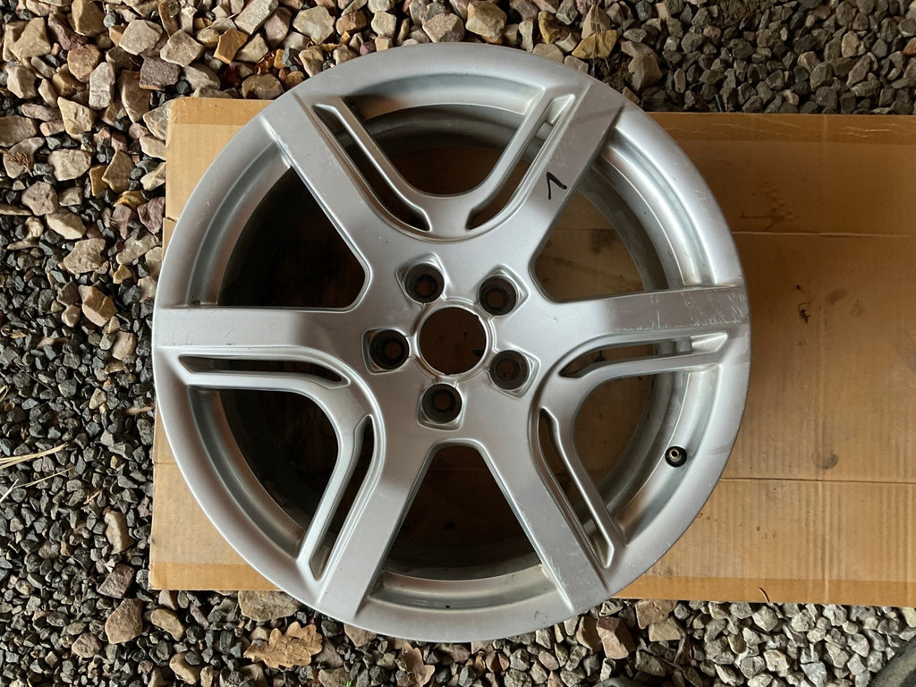 1x Alufelge 18 Zoll 8.0" 5x112 39ET Glanz Silber 8R0601025A Audi Q5 Rim Wheel FEL1707425127gj