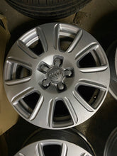 Load image into Gallery viewer, 4x Alufelge 16 Zoll 6.5&quot; 5x112 33ET Glanz Silber 8U0601025 Audi Rim Wheel