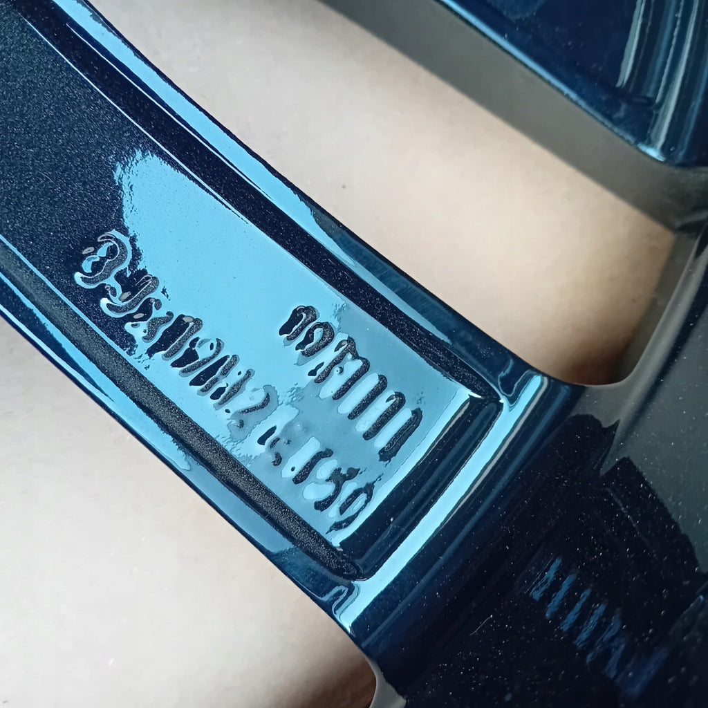 1x Alufelge 19 Zoll 8.0" 5x112 50ET Glanz Schwarz 5F0601025 Seat Leon Rim Wheel FEL7579346730xa