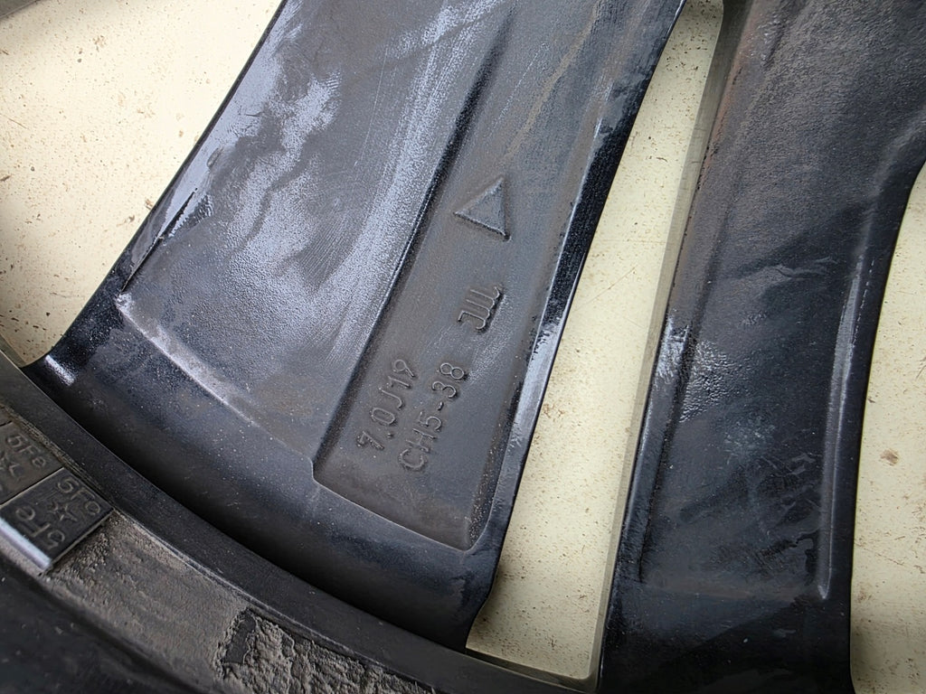 1x Alufelge 19 Zoll 7.0" 5x108 38ET Glanz 9809685477 Peugeot I Rim Wheel FEL7572614100lx