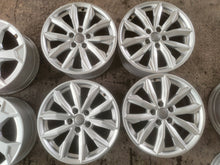 Laden Sie das Bild in den Galerie-Viewer, 4x Alufelge 17 Zoll 7.0" 5x112 34ET Glanz Silber 80A601025J Audi Rim Wheel FEL3828184443rx