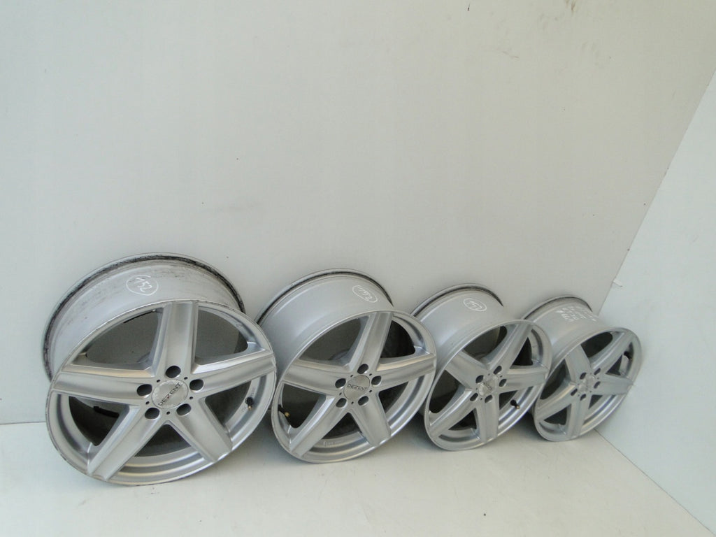 4x Alufelge 17 Zoll 8.0" 5x112 30ET Glanz Silber 124R-000604 Mercedes-Benz FEL1999182105ix