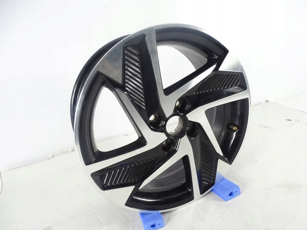 1x Alufelge 16 Zoll 6.5" 4x100 48ET 52910-K7200 Hyundai I10 Rim Wheel FEL5582889058bk