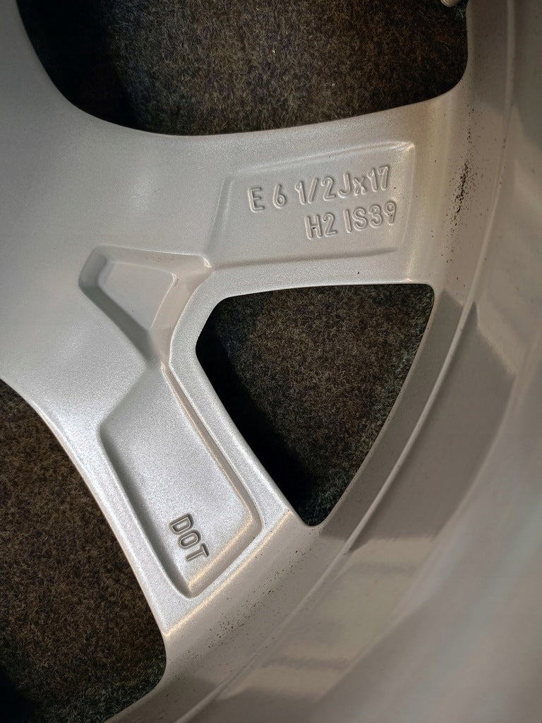 4x Alufelge 17 Zoll 6.5" 5x112 39ET Glanz Silber 6856076 Bmw Rim Wheel FEL2382181428hp
