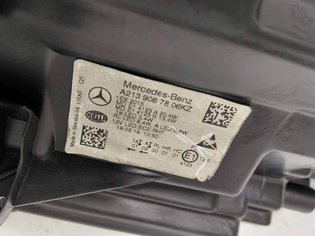 Frontscheinwerfer Mercedes-Benz W213 A2139067806 Full LED Rechts Headlight SCH5495764644bt