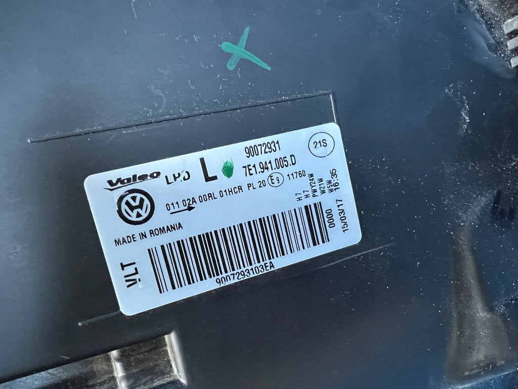 Frontscheinwerfer VW Transporter 7E1941005D Links Scheinwerfer Headlight