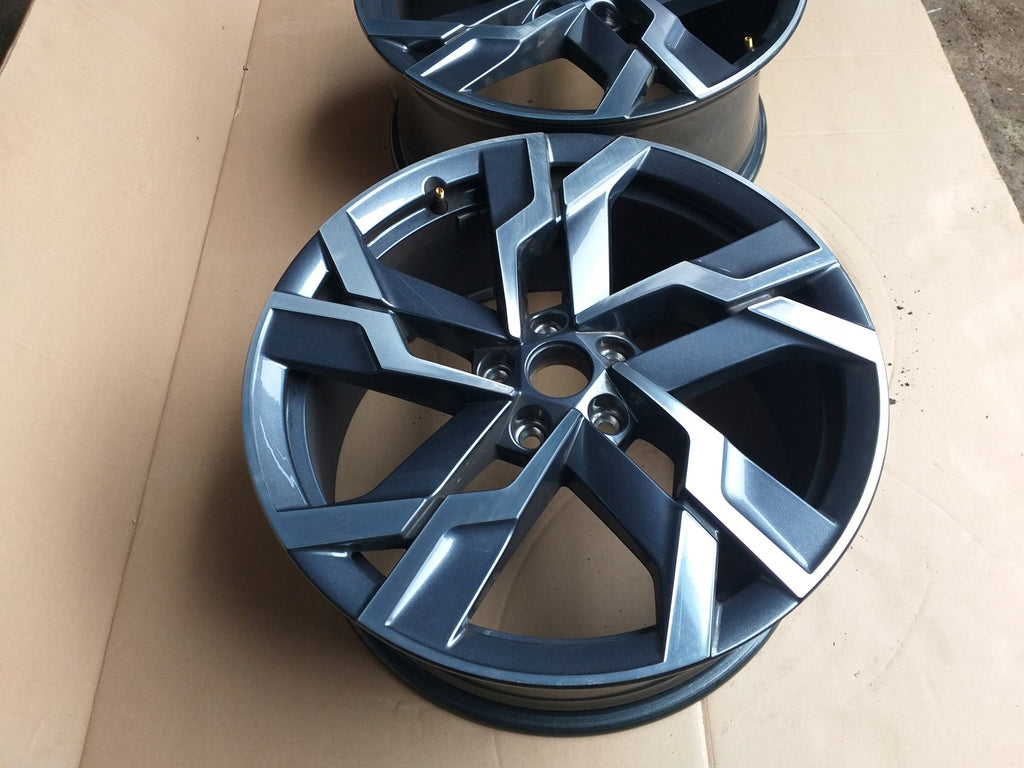 1x Alufelge 19 Zoll 8.0" 5x112 45ET Skoda Karoq Rim Wheel