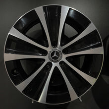 Load image into Gallery viewer, 4x Alufelge 18 Zoll 8.0" 5x112 43ET Glanz Schwarz A2134013700 Mercedes-Benz W213 FEL6451929658ir