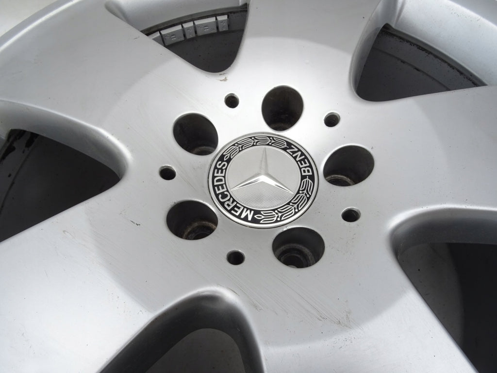 1x Alufelge 18 Zoll 8.5" 5x112 43ET Glanz Silber A2214012102 Mercedes-Benz W221 FEL1715893870nv