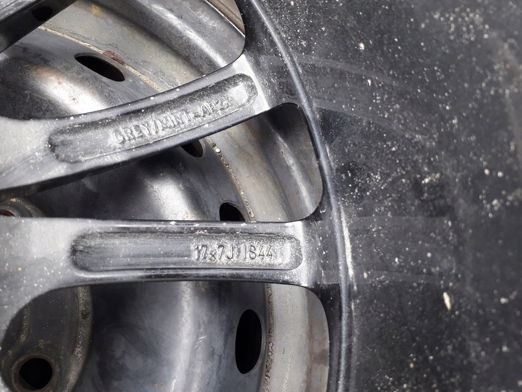 1x Alufelge 17 Zoll 7.0" 4x100 44ET Opel Rim Wheel