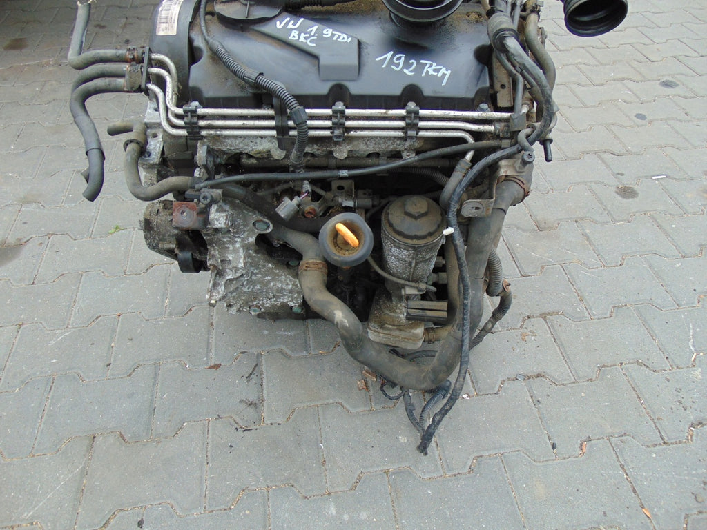 Motor Audi Seat Skoda VW BKC 1.9 TDI 105PS 77kW 192TKm Diesel Engine Komplett