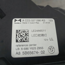 Laden Sie das Bild in den Galerie-Viewer, Frontscheinwerfer BMW IX 5B65674-02 Rechts Scheinwerfer Headlight SCH9439837726dn