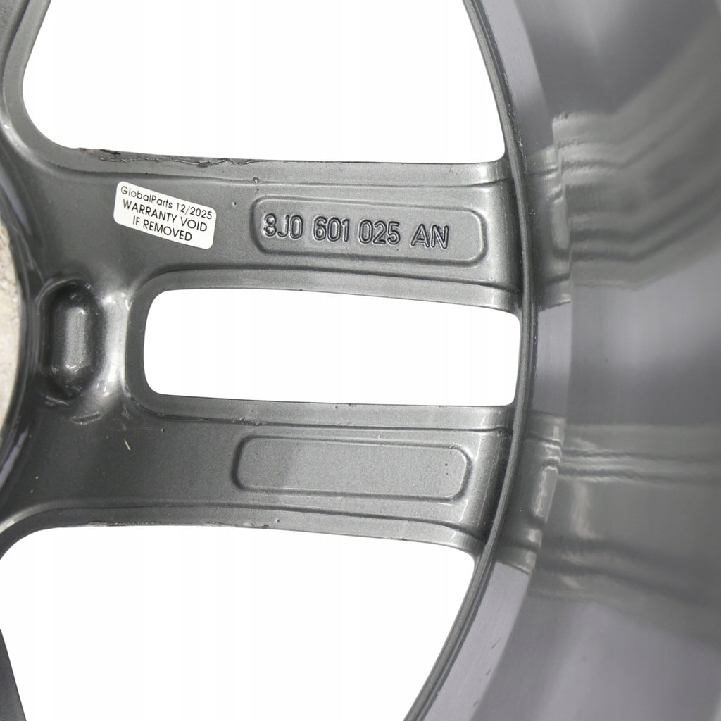 1x Alufelge 18 Zoll 9.0" 5x112 52ET Glanz Silber 8J0601025AN Audi Tt Rim Wheel FEL7234644465ro