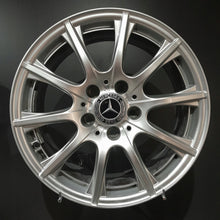 Load image into Gallery viewer, 4x Alufelge 16 Zoll 6.5&quot; 5x112 38ET Glanz Silber W205 Mercedes-Benz W204