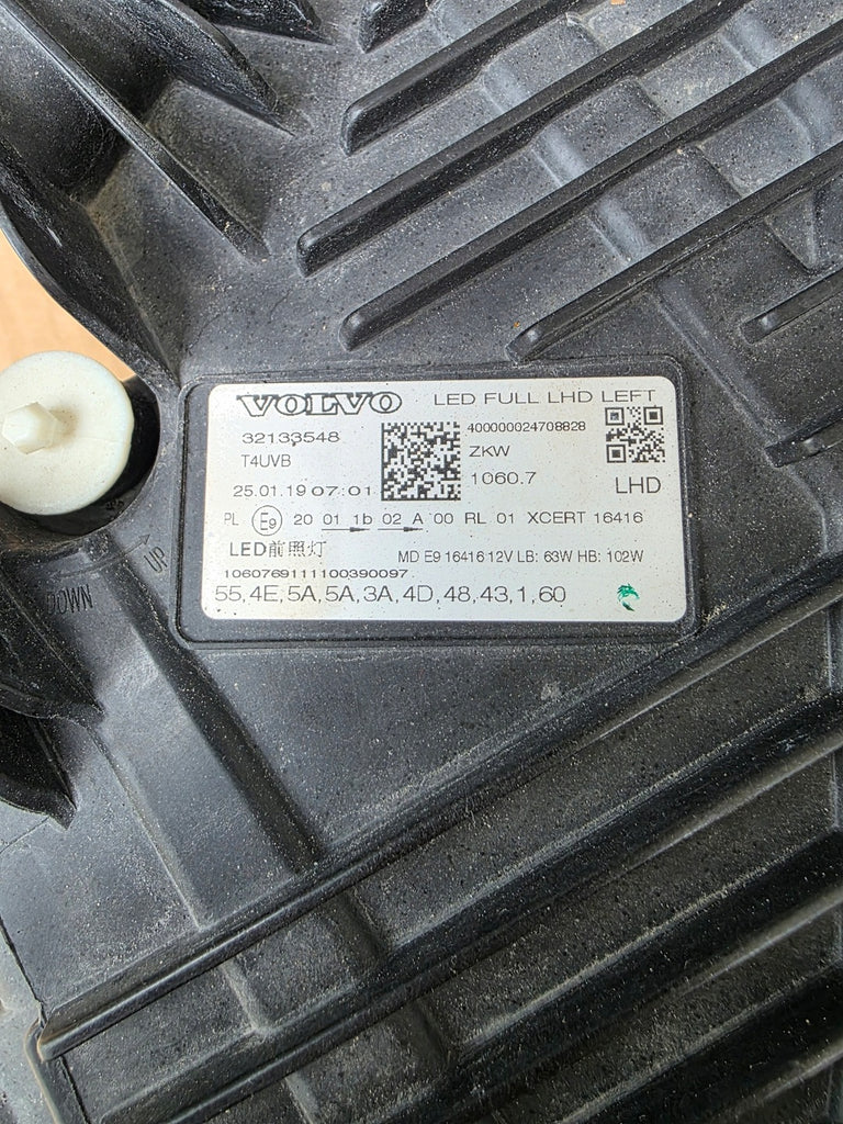 Frontscheinwerfer Volvo Xc60 32133548 Full LED Links Scheinwerfer Headlight SCH5177119385va