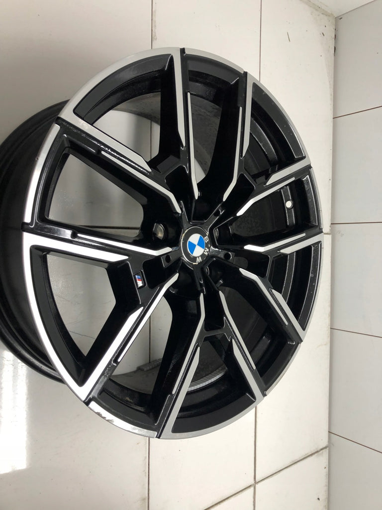 1x Alufelge 19 Zoll 8.5" 5x112 35ET 5A50407BL BMW G22 G23 G26 Rim Wheel FEL7512580639eg