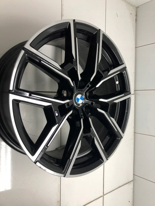 1x Alufelge 19 Zoll 8.5" 5x112 35ET 5A50407BL BMW G22 G23 G26 Rim Wheel FEL7512580639eg