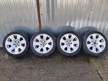 Laden Sie das Bild in den Galerie-Viewer, 4x Alufelge 17 Zoll 8.0" 5x120 24ET Glanz Silber 6765144 BMW E60 E65 Rim Wheel FEL1663360809zq