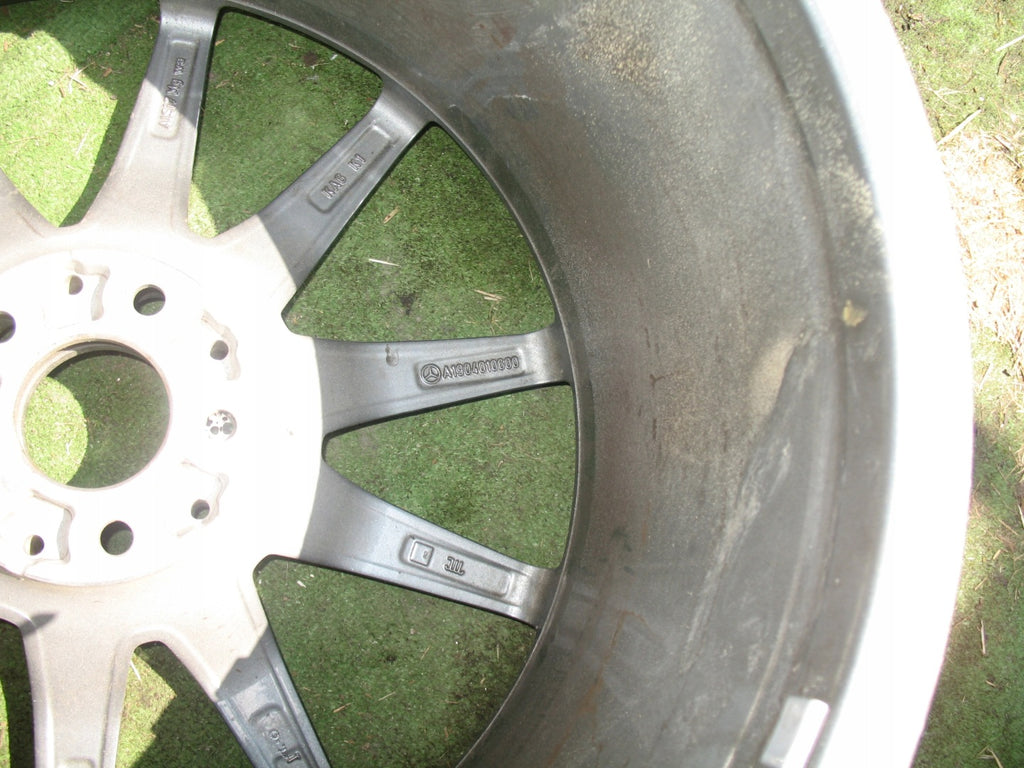 1x Alufelge 20 Zoll 11.0" 5x112 68ET Glanz Grau Mercedes-Benz Amg Rim Wheel FEL4111867066zu