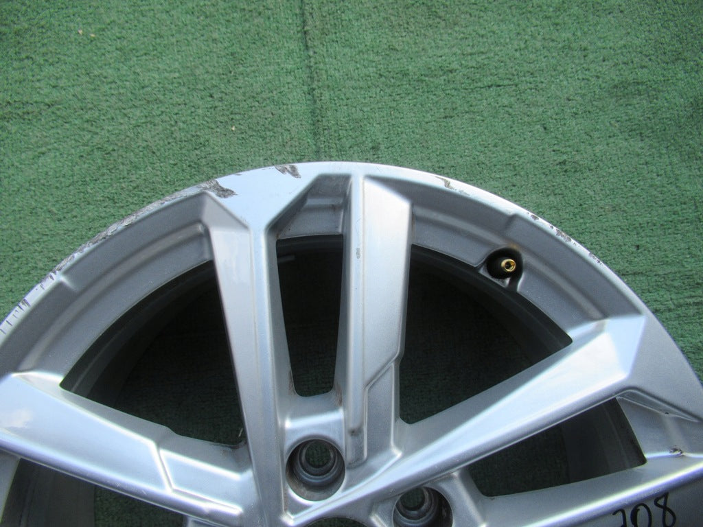 1x Alufelge 17 Zoll 6.5" 5x112 43ET Glanz Silber 8Y0601025 Audi A3 Rim Wheel FEL4274533155ku